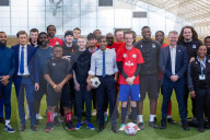 The Prime Minister Rishi Sunak visits Crystal Palace FC Academy