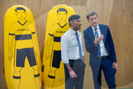 The Prime Minister Rishi Sunak visits Crystal Palace FC Academy