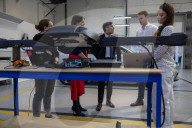 The Prime Minister Rishi Sunak visits Wayve Technologies