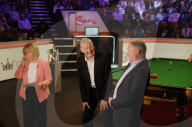 World Snooker Championship Final 2024 between Jak Jones and Kyren Wilson at the Crucible Theatre in Sheffield, UK.