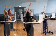 Bookkeeping with a bang: Manchester's stage spectacular The Accountants - in pictures