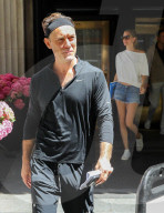 EXCLUSIVE: Jude Law And Phillipa Coan Stroll Through The Streets Of New York City - 8 May 2024