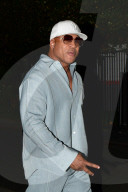 *EXCLUSIVE* LL Cool J Steps Out in Style with Baby Blue Ensemble at Funke in Beverly Hills
