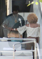 *EXCLUSIVE* Diddy Celebrates Early Mother's Day with Dance on Miami Beach Boat With His Mom and Family