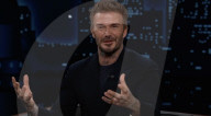 David Beckham is a talk show honey