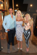 *EXCLUSIVE* Jessica Alves, Human Ken Doll Justin Jedlica and Marcella Iglesias are all smiles while enjoying a fun night out in LA