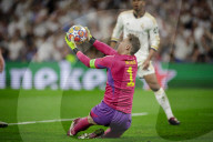 FUSSBALL - Manuel Neuer beim  Real Madrid gegen Bayern München, UEFA Champions League, Halbfinale, 