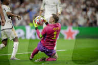 FUSSBALL - Manuel Neuer beim  Real Madrid gegen Bayern München, UEFA Champions League, Halbfinale, 