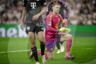 FUSSBALL - Manuel Neuer beim  Real Madrid gegen Bayern München, UEFA Champions League, Halbfinale, 