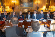 The Prime Minister Rishi Sunak chairs an Anti-Semitism Roundtable