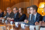 The Prime Minister Rishi Sunak chairs an Anti-Semitism Roundtable