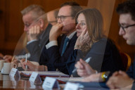 The Prime Minister Rishi Sunak chairs an Anti-Semitism Roundtable