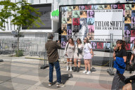Taylor Swift concert at Paris Defense Arena.
