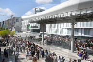 Taylor Swift concert at Paris Defense Arena.