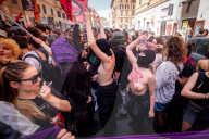 Feminist And Transfeminist March In Rome