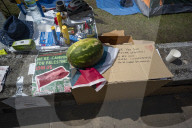 Pro Palestine Camp at Kings College Cambridge England 10 May 2024