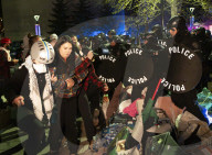 Alta-Campus-Protests, Calgary, Canada - 09 May 2024