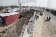 Exodus from Rafah to shelter camp