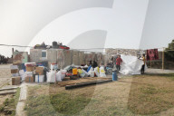 Exodus from Rafah to shelter camp