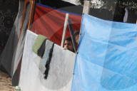 Exodus from Rafah to shelter camp