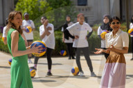 The Prime Minister's wife Akshata Murty hosts a basketball Lessons at 10