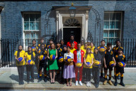 The Prime Minister's wife Akshata Murty hosts a basketball Lessons at 10