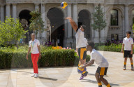 The Prime Minister's wife Akshata Murty hosts a basketball Lessons at 10