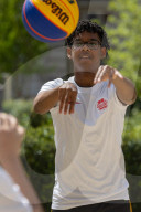 The Prime Minister's wife Akshata Murty hosts a basketball Lessons at 10