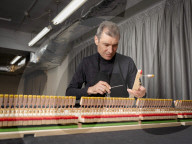 Master piano technician Ulrich Gerhartz