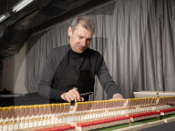 Master piano technician Ulrich Gerhartz