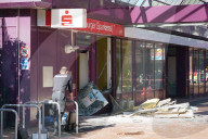 Hamburg: Geldautomat gesprengt - Sparkassenfiliale verwüstet