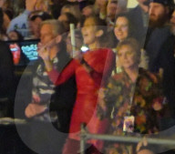 EXCLUSIVE -  Celine Dion zeigt ihre Emotionen bei der Rolling Stones Show in Las Vegas