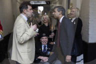 Prime Minister Rishi Sunak D-Day Torch of Liberation Ceremony