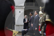 Prime Minister Rishi Sunak D-Day Torch of Liberation Ceremony