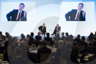 Jeremy Hunt UK Chancellor of the Exchequer speaks at the J.P. Morgan CEO Forum