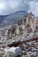 Aftermath of the Battle of Monte Cassino, Italy 1944