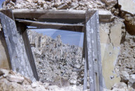 Aftermath of Battle of Monte Cassino, Italy 1944