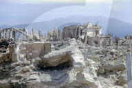 Aftermath of Battle of Monte Cassino, Italy 1944