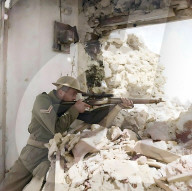 Battle of Monte Cassino, Italy, 1944