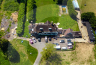 EXCLUSIVE: Aerial Views Of Katie Price's Mucky Mansion - 16 May 2024