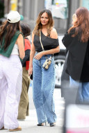 *EXCLUSIVE* Chrissy Teigen shops at Gucci after lunch