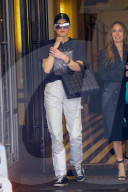 *EXCLUSIVE* Celebrity Matchmaker Rori Sassoon is seen with unidentified woman  leaving The Mark Hotel in New York