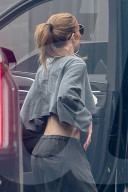 *EXCLUSIVE* Jennifer Lopez arriving at the studio in Burbank amid divorce drama