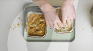 Sophie Turner blindfold takeaway food challenge