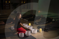 Jennifer Wong attends a Sound Bath Yoga session.
My first time at a sound bath: 'As the music becomes louder, my first thought is, "Danger, danger"'
