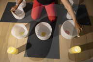 Jennifer Wong attends a Sound Bath Yoga session.
My first time at a sound bath: 'As the music becomes louder, my first thought is, "Danger, danger"'