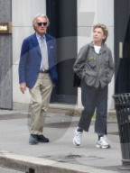 EXCLUSIVE: Former Chairman Of Ferrari Luca Cordero Di Montezemolo Is Spotted Out In Milan - 14 May 2024