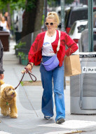 *EXCLUSIVE* Busy Philipps steps out for an afternoon stroll with a gal pal and her dog!