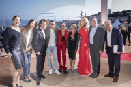 Exclusif - Plateau de l'émission "C à vous" lors du 77ème Festival International du Film de Cannes