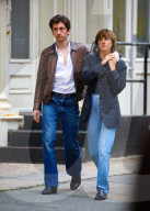 *EXCLUSIVE* Alex Turner strolls through NYC with Girlfriend Louise Verneuil